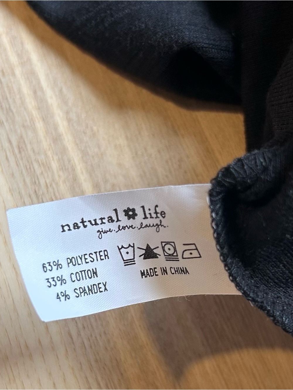 Natural Life Leah Pointelle Top 3/4 Sleeves Cotton Capsule Timeless Size M - Picture 10 of 10